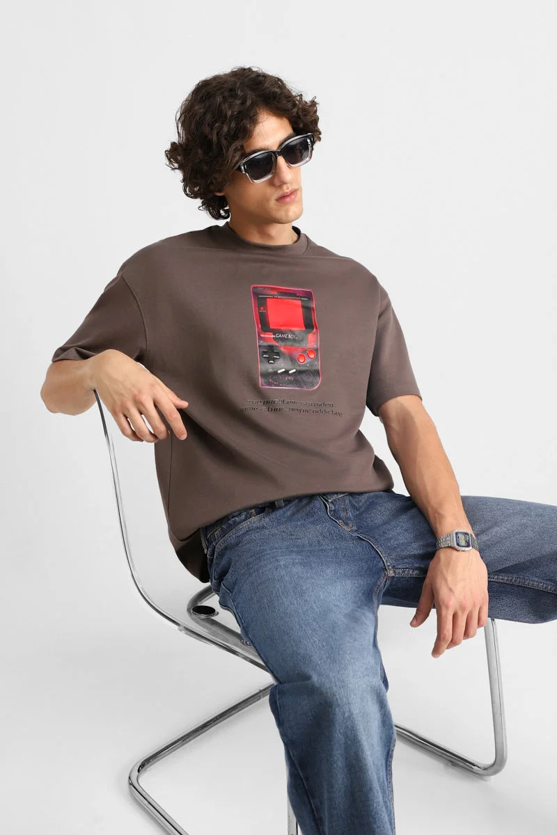 SNITCH Graphic Oversized T-Shirt